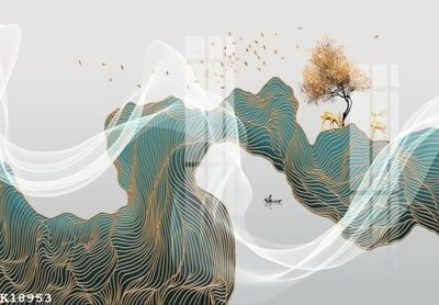 Chi tiết file ảnh File gốc in tranh tổng hợp K18953 sắc nét