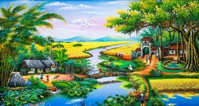 File tranh gốc File gốc in tranh tổng hợp K19033 chủ đề hiện đại