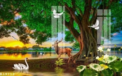 File tranh File gốc in tranh tổng hợp K19712 (gốc) in film