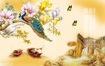 Ảnh gốc file in lụa File gốc in tranh tổng hợp K19759 chi tiết