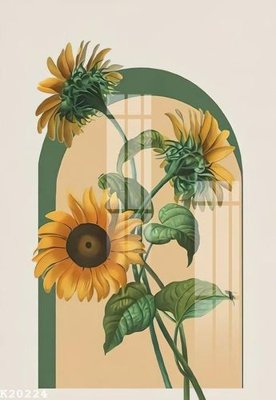 File tranh File gốc in tranh tổng hợp K20224 (gốc) phong cách tối giản