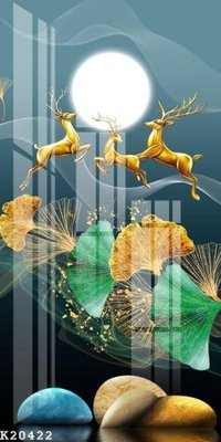 Tải file File gốc in tranh tổng hợp K20422 (PSD) cho in tranh 3D