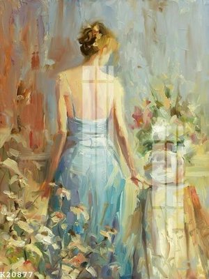 File in trần File gốc in tranh tổng hợp K20877 (bản gốc) trời sao