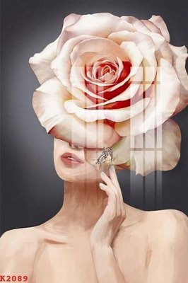 File in trần File gốc in tranh tổng hợp K2089 (bản gốc) phong cảnh