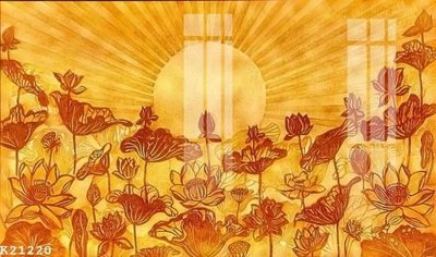 File in trần File gốc in tranh tổng hợp K21220 (bản gốc) mây trời