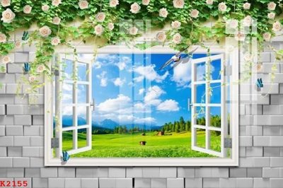 File ảnh File gốc in tranh tổng hợp K2155 (gốc) in decal dán tường