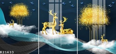 Download file gốc File gốc in tranh tổng hợp K21633 (in lụa) cao cấp