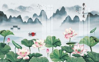 File tranh File gốc in tranh tổng hợp K21915 (bản gốc) in lụa 5D