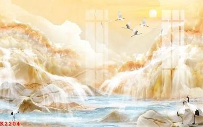 File gốc File gốc in tranh tổng hợp K2204 (chủ đề hiện đại) trang trí