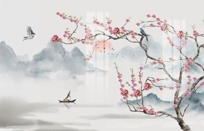 Ảnh gốc File gốc in tranh tổng hợp K22577 (nét căng) in mica