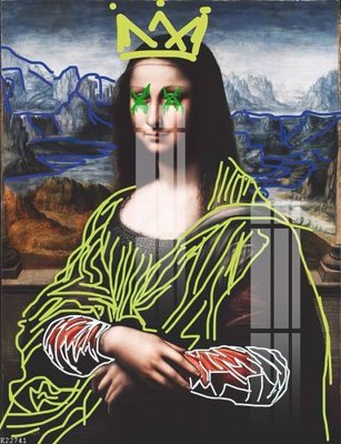 File gốc File gốc in tranh tổng hợp K22741 (in tráng gương) hiện đại