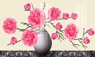 File tranh gốc PSD File gốc in tranh tổng hợp K22762 còn nguyên layer