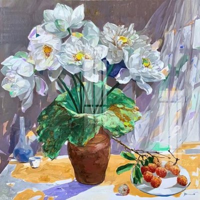 File in mica File gốc in tranh tổng hợp K22829 (bản gốc) làm vách ngăn