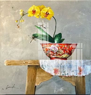 File gốc File gốc in tranh tổng hợp K22837 (in lụa) trang trí tường