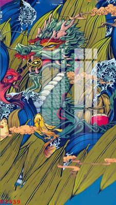 File gốc File gốc in tranh tổng hợp K2339 (in lụa) chi tiết cao