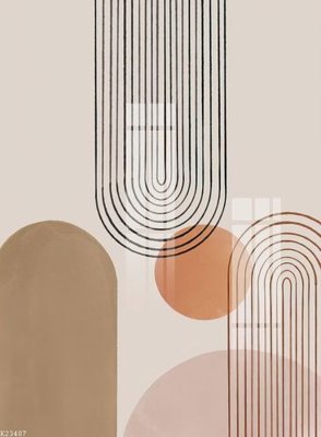 File gốc File gốc in tranh tổng hợp K23407 (in tráng gương) ốp tường