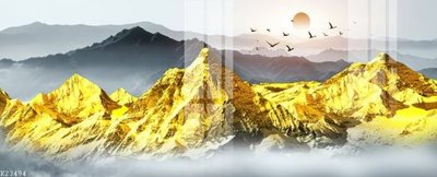 File gốc File gốc in tranh tổng hợp K23494 (in tráng gương) nghệ thuật