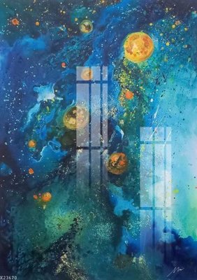 File tranh File gốc in tranh tổng hợp K23670 (bản gốc) in lụa 5D