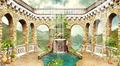 Tải file File gốc in tranh tổng hợp K24078 (PSD) cho in tranh 3D