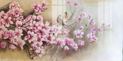 File gốc File gốc in tranh tổng hợp K24289 (in lụa) họa tiết 3D