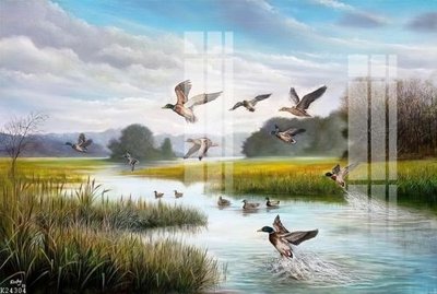 File gốc File gốc in tranh tổng hợp K24304 (phong cách) tối giản