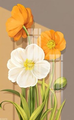 File gốc File gốc in tranh tổng hợp K24494 (in ấn) màu sắc trung thực