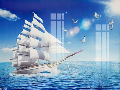 File PSD File gốc in tranh tổng hợp K24725 (nguyên bản) cho thiết kế