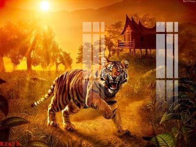 File tranh trang trí File gốc in tranh tổng hợp K2473 (file gốc)