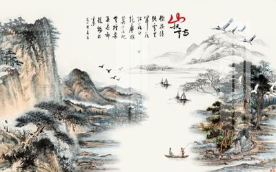 File ảnh File gốc in tranh tổng hợp K25070 (gốc) cho trang trí nhà hàng