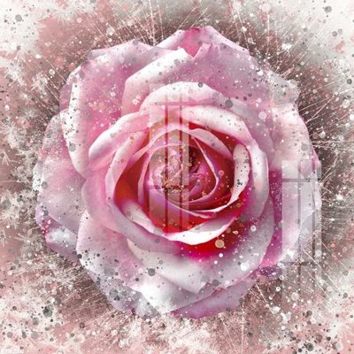 File gốc File gốc in tranh tổng hợp K25220 (in lụa) họa tiết 3D