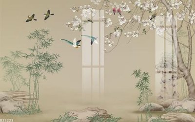 File gốc File gốc in tranh tổng hợp K25223 (ảnh chi tiết) để in lụa