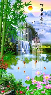 Download file gốc File gốc in tranh tổng hợp K25265 (in mica) logo