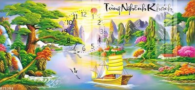 File tranh in trần File gốc in tranh tổng hợp K25389 (ảnh gốc siêu nét)