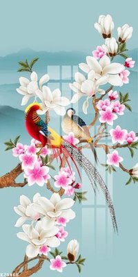 Tải file File gốc in tranh tổng hợp K25460 (ảnh gốc) in tráng gương