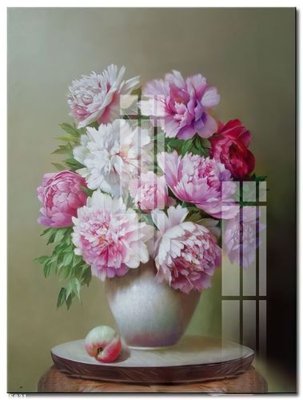 Download file gốc File gốc in tranh tổng hợp K25831 (in lụa) tranh 3D