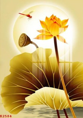 File in trần File gốc in tranh tổng hợp K2584 (file gốc) xuyên sáng