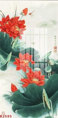 File PSD File gốc in tranh tổng hợp K2585 (bản gốc) cho nhà in