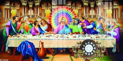 File gốc File gốc in tranh tổng hợp K25860 (in tráng gương) ốp tường