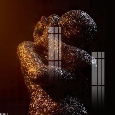 File in mica File gốc in tranh tổng hợp K26019 (bản gốc) làm vách ngăn