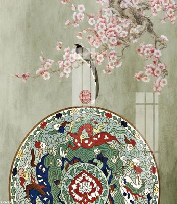 File gốc File gốc in tranh tổng hợp K26376 (AI/EPS) cho in ấn