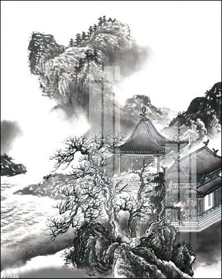 File gốc File gốc in tranh tổng hợp K27100 (in lụa) tranh thuận buồm