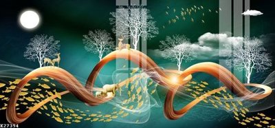 Hình ảnh file gốc in lụa File gốc in tranh tổng hợp K27394