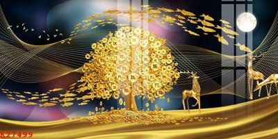 File gốc File gốc in tranh tổng hợp K27499 (thiết kế) cho in ấn