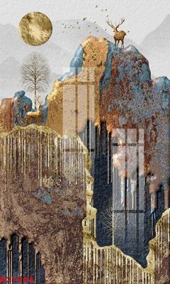 File gốc File gốc in tranh tổng hợp K27604 (in 3D) nghệ thuật