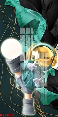 File gốc File gốc in tranh tổng hợp K27659 (thiết kế) độc quyền