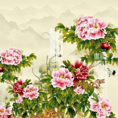 File tranh File gốc in tranh tổng hợp K27722 (bản gốc) in lụa 5D