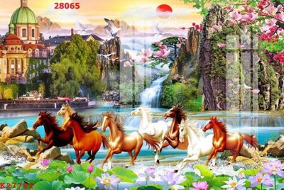 File in trần File gốc in tranh tổng hợp K27782 (bản gốc) trời sao