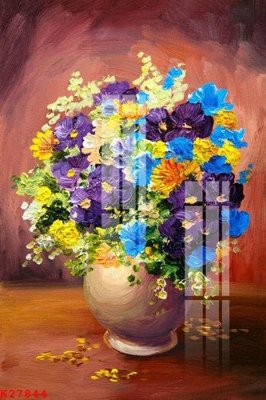 File tranh File gốc in tranh tổng hợp K27844 (bản gốc) treo phòng ăn