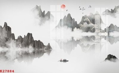 File gốc File gốc in tranh tổng hợp K27884 (AI/EPS) cho in ấn