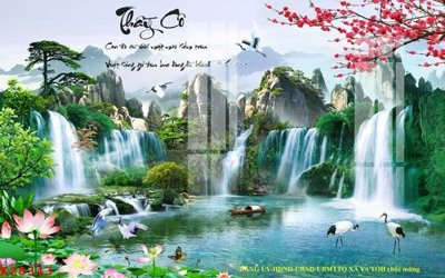 File PSD File gốc in tranh tổng hợp K28343 (gốc) tách lớp chi tiết